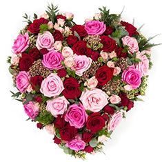 MIXED Rose Heart