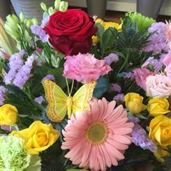 Butterfly kisses bouquet 