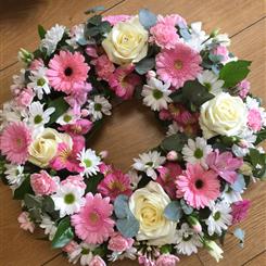 PRETTY PINK wreath 