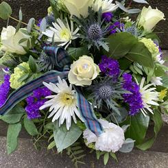 Flower of Scotland posy 