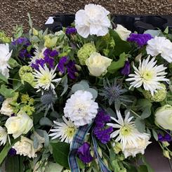 Flower of Scotland casket spray 