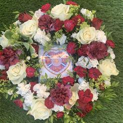 HMFC floral  WREATH 