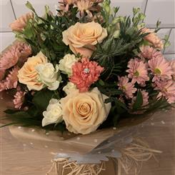 SOFT PEACH bouquet 